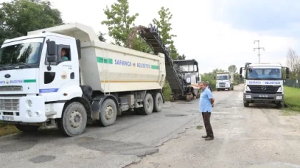 Belediyeden Alternatif Yol Çalışması