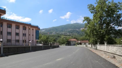 Yatılı Kuran Kursu'nun Caddesi Asfaltlandı