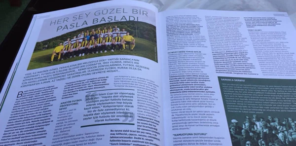 Kırkpınarspor Fitbol Dergisi'nde