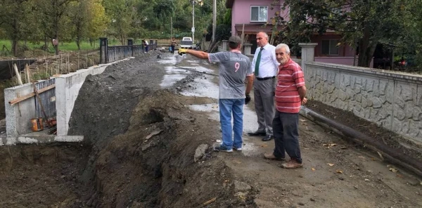Kurtköy'de Yağmur Suyu Çalışması