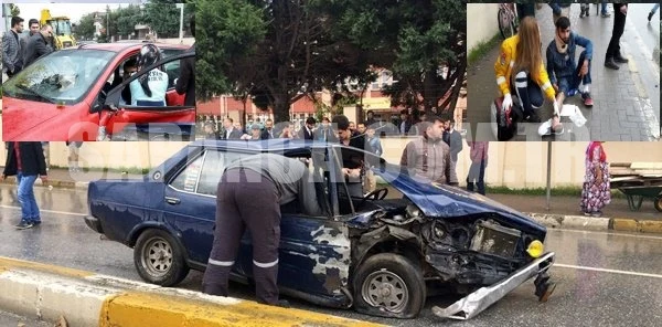 Sapanca'da Trafik Kazası: 2 Yaralı