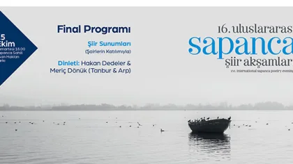 16. Sapanca Şiir Akşamları Başlıyor