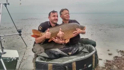 23.5 Kg Ağırlığında Sazan Balığı Yakaladı
