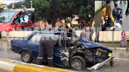 Sapanca'da Trafik Kazası: 2 Yaralı