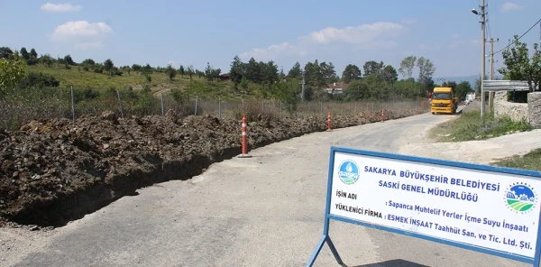 Sapanca Üst Mahallelere 8 Milyonluk Yatırım