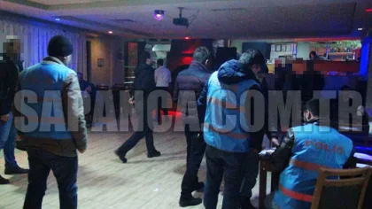 Sapanca'da Alkollü Mekanlara Operasyon
