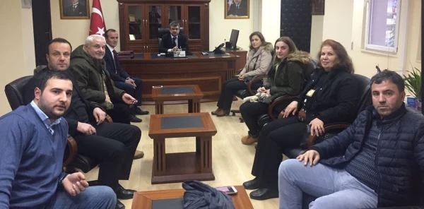 CHP Sapanca'dan Kaymakam Ada'ya Ziyaret