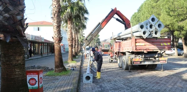 Kırkpınar Meydanında Çalışma Başladı