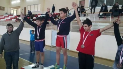 Küçükler Güreş Turnuvası Sona Erdi