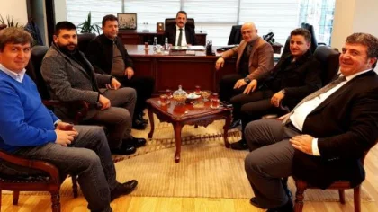 Taner'den Tebrik Ziyareti