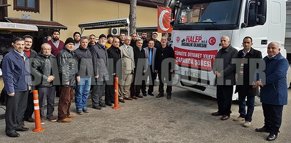 Halep için Toplanan Yardım Tırı Yola Çıktı
