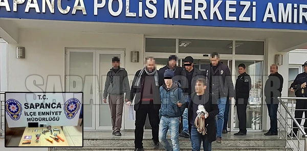 İthal Hırsızlar Sapanca'da Yakalandı