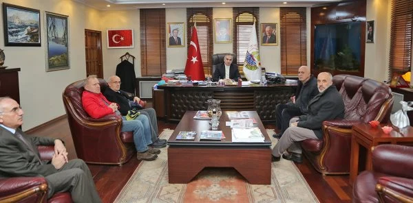 Muhtardan Teşekkür Ziyareti