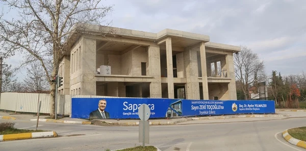 Sapanca Sgm'nin Kaba İnşaatı Tamamlandı