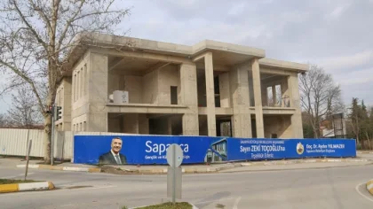 Sapanca Sgm'nin Kaba İnşaatı Tamamlandı