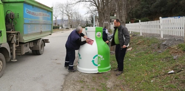 Cam Atıklar Çöpe Gitmeyecek