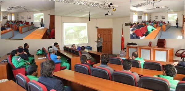 Sapanca Belediyesi Temizlik İşçileri İş Sağlığı ve Güvenliği Eğitimi Aldı.