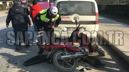 Motosiklet Kazası: 1 Yaralı