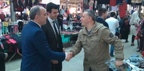 Başkan Kılıç'tan Pazar Ziyareti