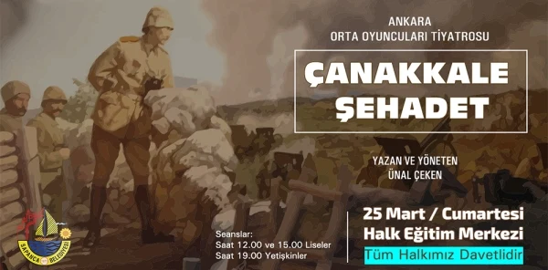 ''Çanakkale Şehadet'' Sapanca'da Sergilenecek