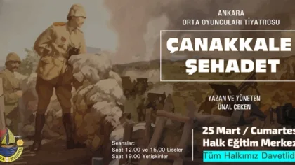 ''Çanakkale Şehadet'' Sapanca'da Sergilenecek