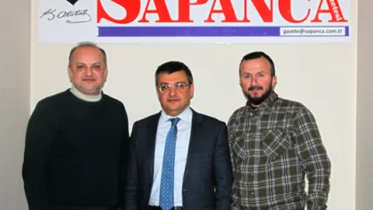 Kaymakam Ada'dan Sapanca Gazetesi'ne Ziyaret