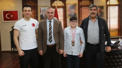 Türkiye 3'üncüsüden Başkana Ziyaret