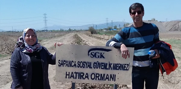 Sapanca Sgm'den Hatıra Ormanı