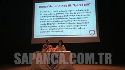Sapanca Myo'da İşaret Dili Semineri