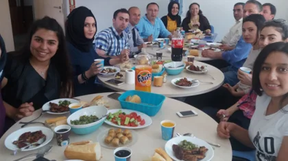Stajyer Öğrencilere Veda Yemeği