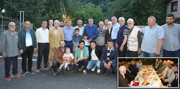 Başkanlar, Muhtar Tıknas'ın Misafiri Oldu
