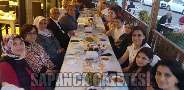 Sapanca Milli Eğitim Müdürlüğü İftarda Buluştu