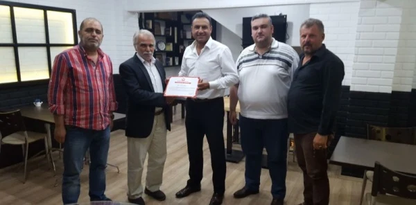 BBP'den Teşekkür Ziyareti