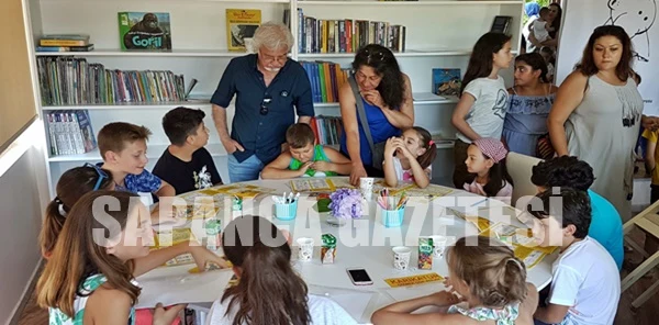 Sapanca'da Çocukların 'Karikatürlü Ev'i Oldu