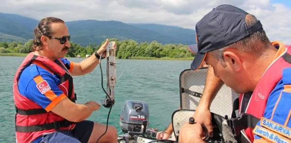 Sapanca Gölü'nde Arama Kurtarma Eğitimi