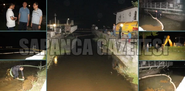 Sapanca Gölü'ne Akaryakıt Sızıntısı