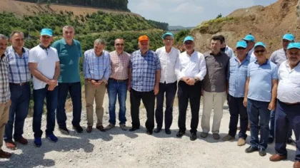 Akçay Barajı'nı İncelediler