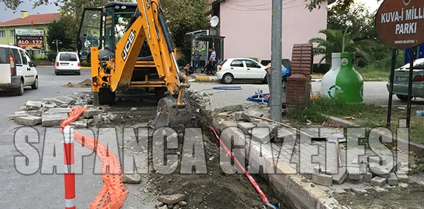 Sapanca'da Mobese Çalışmaları Başladı