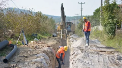Sapanca'da 17 Mahalleye Yeni İçmesuyu Hattı