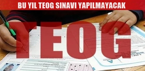 Bu Sene Teog Sınavı Yapılmayacak