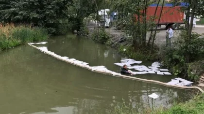 Akaryakıtın Göle Karışması Engellendi