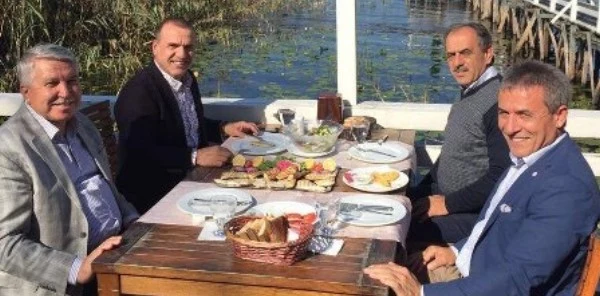 İbrahim Uslu, Eski Başkanları Ağırladı