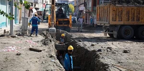 İçmesuyu Altyapısı Yenileniyor