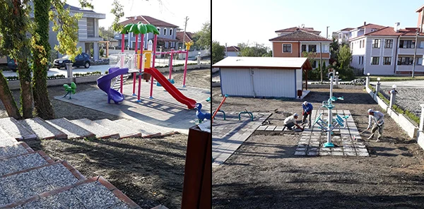 İlçeye Yeni Parklar Kazandırılıyor