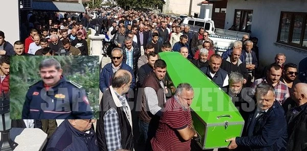 İtfaiye Amiri Hakkı Şahin Son Yolculuğuna Uğurlandı
