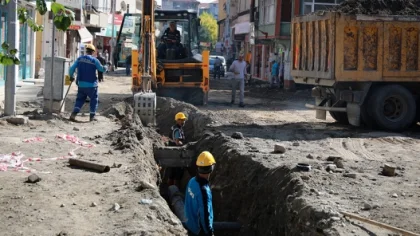 İçmesuyu Altyapısı Yenileniyor