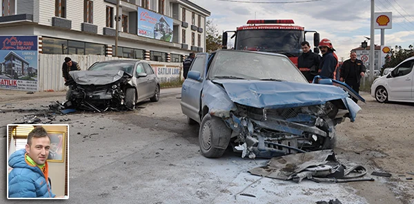 Başkan Balkaya Trafik Kazası Geçirdi