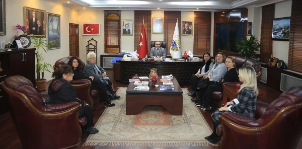 Çocuk Derneği'nden, Başkan Yılmazer'e Ziyaret
