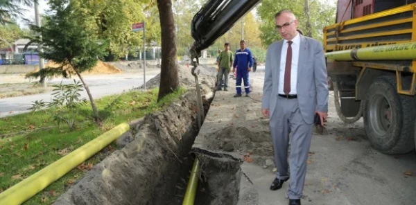 Sapanca Yanık Doğalgaza Kavuşuyor