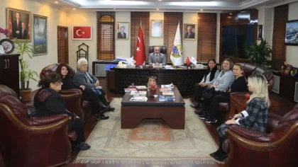 Çocuk Derneği'nden, Başkan Yılmazer'e Ziyaret